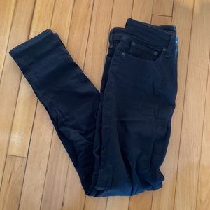 Rag & Bone Nina Black Jeans